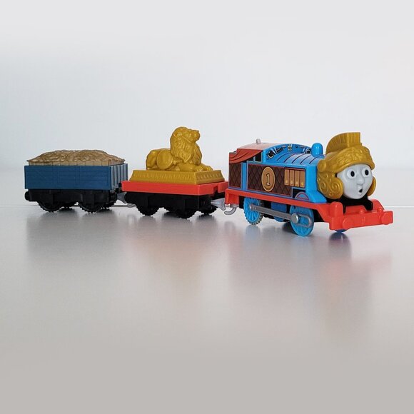 Thomas & Friends Trackmaster Armored Thomas Motorized Talking Train - Works - Picture 1 of 6